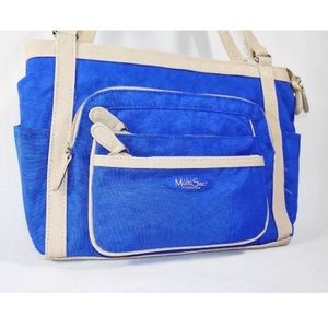 RoyalBlue Omega Nylon Tote handbag